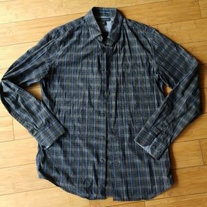 Banana Republic Collared Plaid Button-down